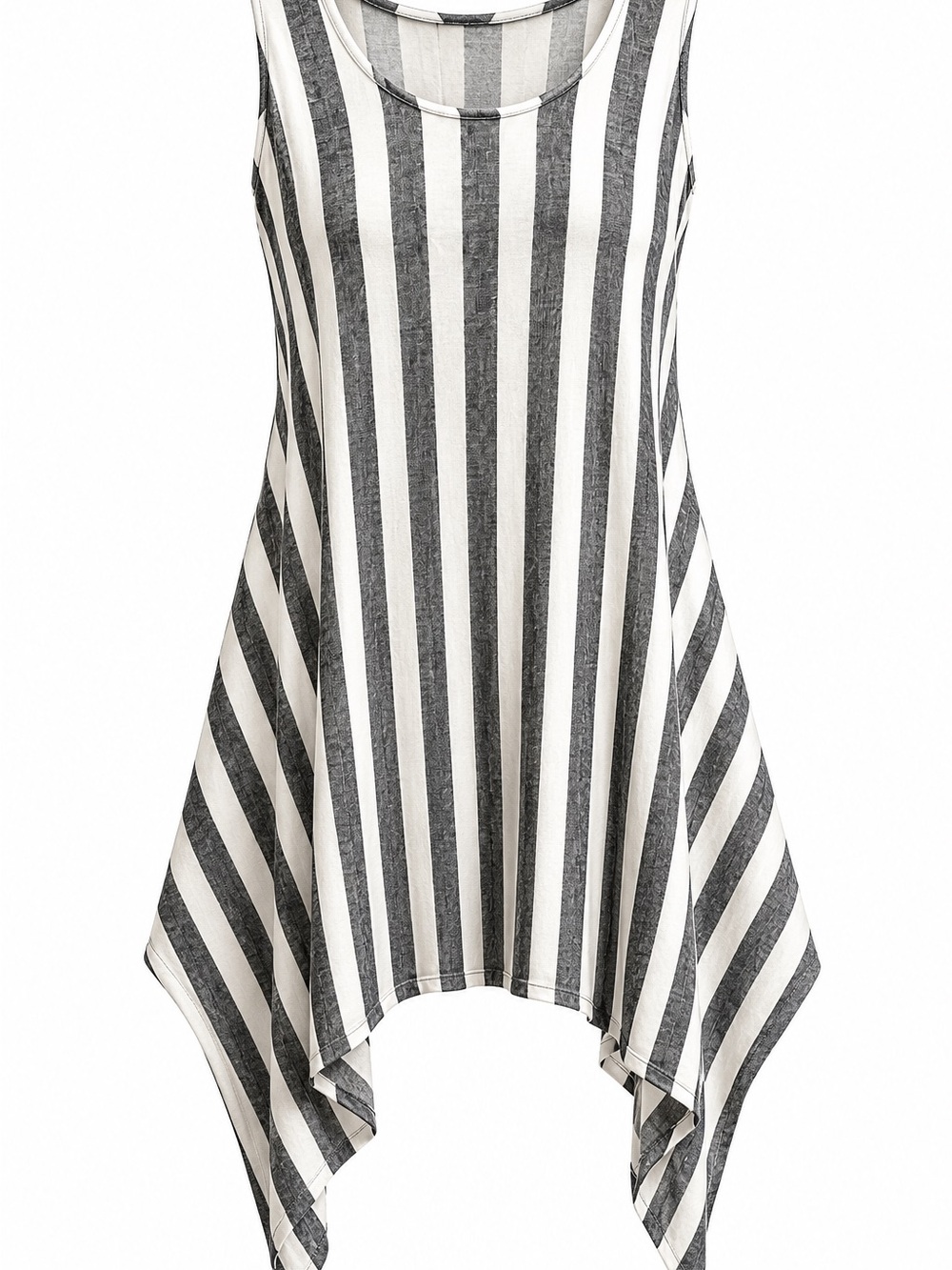 JR‎ Apparel Striped Swim Cover Up Dress Pockets L/XL Resort Wear